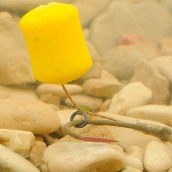 Korda Pop Up Dumbell and Free Hair Stops, 8mm, 10buc/plic - imagine 2