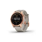 Garmin Ceas Fenix 7S Solar Roz Auriu/Sand 42mm