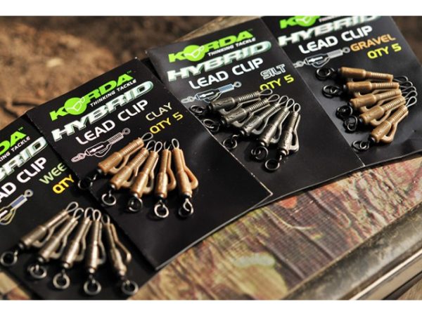 Kit Clips + Vartej Pentru Plumb Pierdut Korda Hybrid Lead Clip - imagine 2