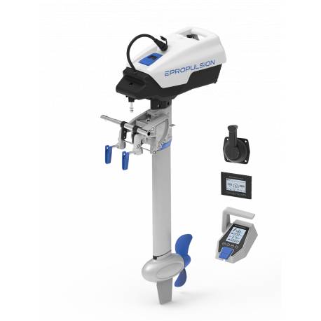 Epropulsion Spirit 1.0 Evo Remote, 1kw, Cizma Scurta 62.5cm, Evo Top Mounted, Acumulator Inclus