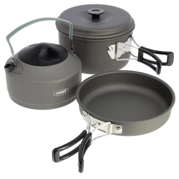 Set Vase pentru Gătit NGT Gun Metal Aluminium