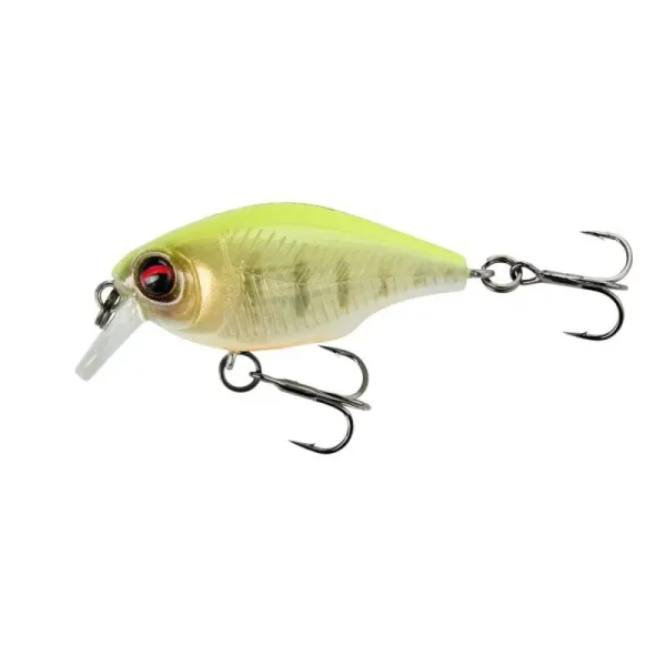 Vobler Savage Gear Petit Gravity Crank SR F Fluorescent Yellow Tiger 4cm