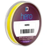 Fir Textil Delphin HERO 8, Galben Fluo, 15m